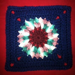 Holiday Wreath Square